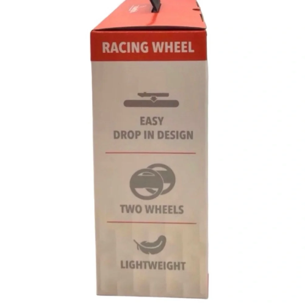 Rocketfish Joy Con Racing Steering Wheel 2 Pk. for Nintendo Switch Red/Blue- NWT
